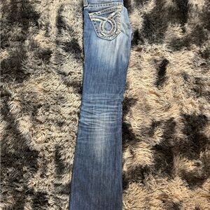 Big Star Women's Blue Boot Cut Jeans Size 25L